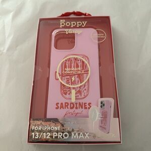 XO Poppy Vacay Portugal Sardine Case, Compatible With iPhone 13/12  Pro Max